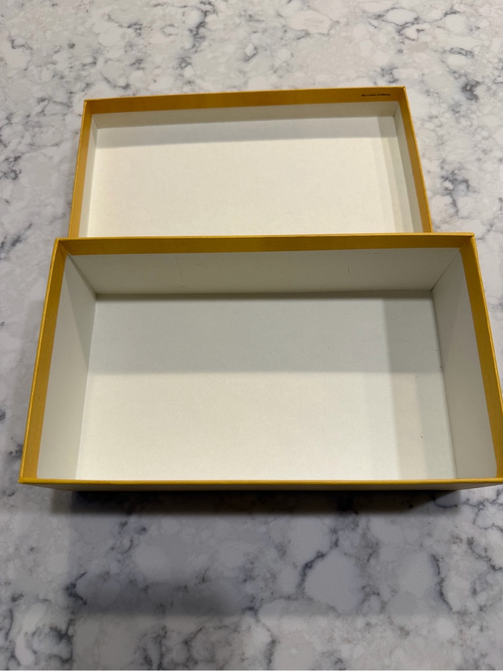 Fendi Yellow Logo Box - Picture 2 of 2
